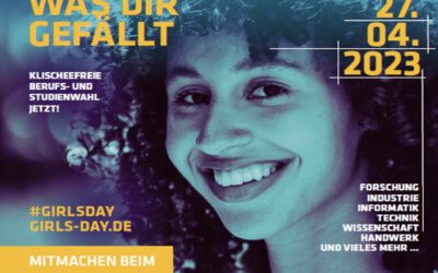 #Girlsday // 27.04.2023 / 8:30 – 14:00 Uhr Treffpunkt Sekretariat