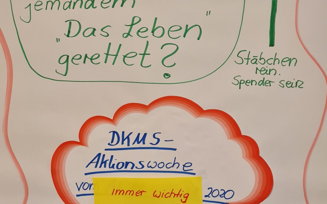 Oskar-von-Miller Schule erfolgreich im Kampf gegen Blutkrebs: DKMS Typisierungsaktion rettet Leben