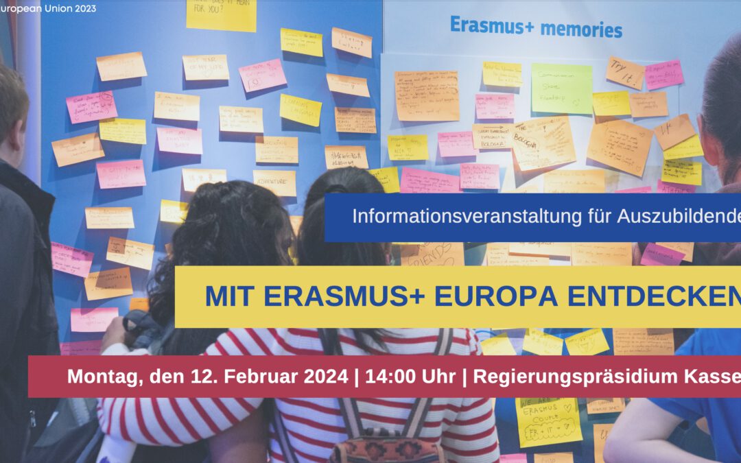 Erasmus+GO – Dein Sprungbrett für internationale Karrieren!