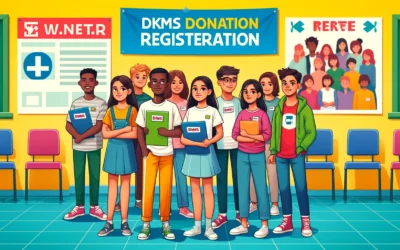 DKMS-Aktion: Dein Beitrag kann Leben retten /  29.4.-17.5. , donnerstags von 8:00 – 11:15 , im Lerncafe-Oskars