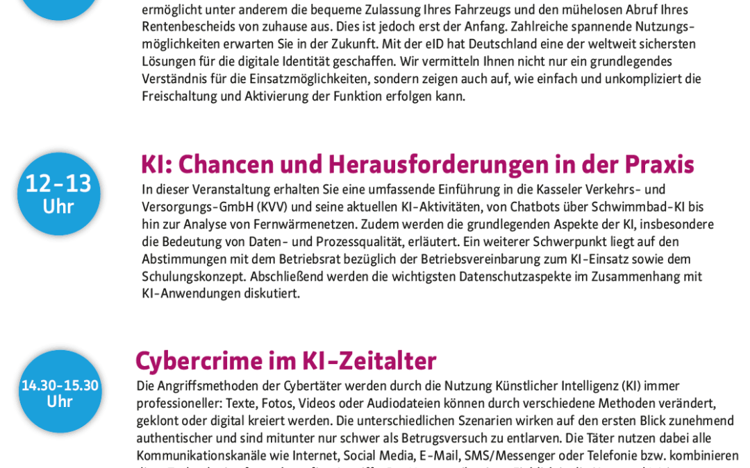 Veranstaltung zum Digitaltag 2025 im Kassel Service Point