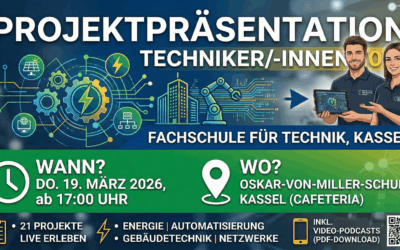 Einladung: Projektpräsentation der Fachschule für Technik 19.03.2026